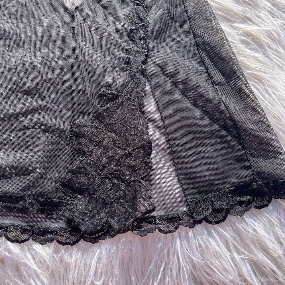 Victoria's Secret 💫black lace chemise💫M - Picture 2 of 5